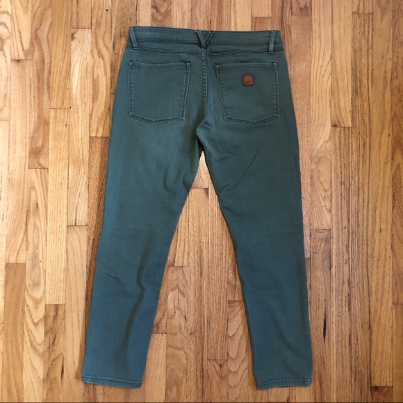 Roxy Olive Green Skinny Jeans- Size 9/29 - Picture 2 of 4